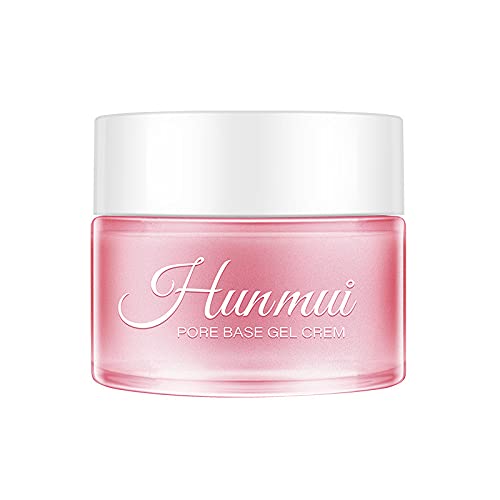 Hunmui Face Primer Pore Base Gel Cream,Magical Perfecting Base Face Primer Under Foundation Anti-Aging WrinklesShrink Pore Remove Fine LinesExfoliatingAnti-Oxidation.1Pcs