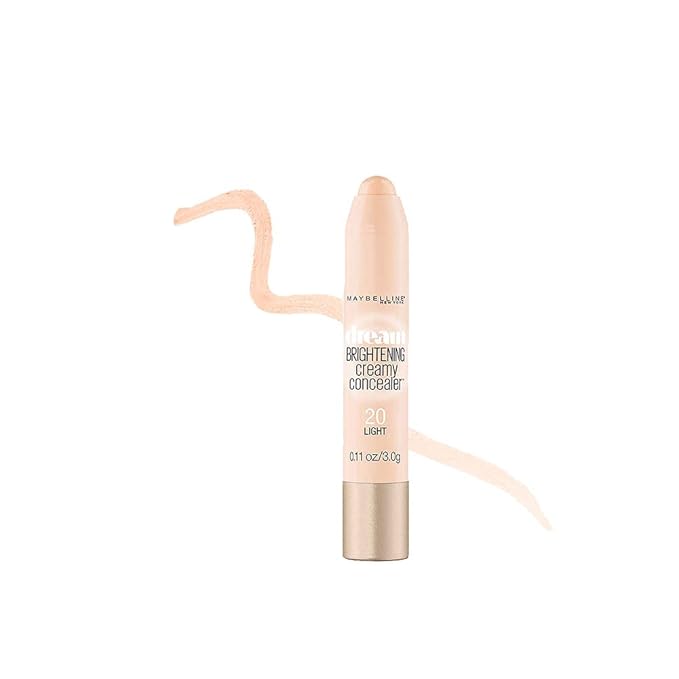 Maybelline New York Dream Brightening Creamy Concealer, Light, 0.11 oz.