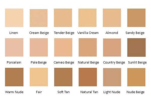 Jolie Liquid Powder Mineral Foundation, Super Silky Hydrating Oil-Free, Sunscreen & Primer-Vitamins A, C&E, For All Skin Types (Cream Beige)