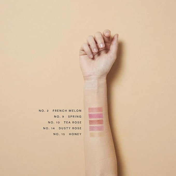 Olio E Osso - Natural Lip + Cheek Balm | Natural, Non-Toxic, Clean Beauty (No. 10 Tea Rose, 0.35 oz | 10 g)