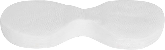 Eye Paper 600pcs Disposable Cotton DIY Eye Paper, Beauty Salon Eye Sheet for Moisturizing Paper Eye s Toner Lotion Paper.