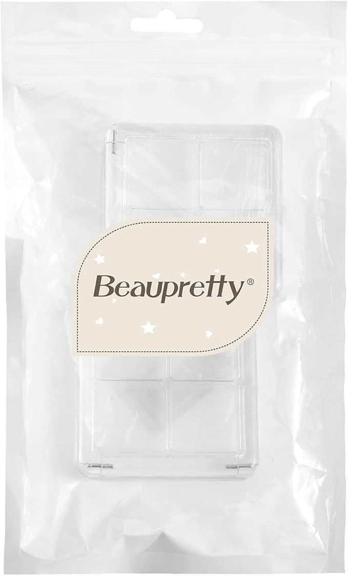 Beaupretty Empty Lipstick Palette,2 Pieces Empty Lipstick Box DIY Eyeshadow Powder Blush Lipstick Palette Empty Highlighters Container Empty Eyeshadow Pan Makeup Palette for Women