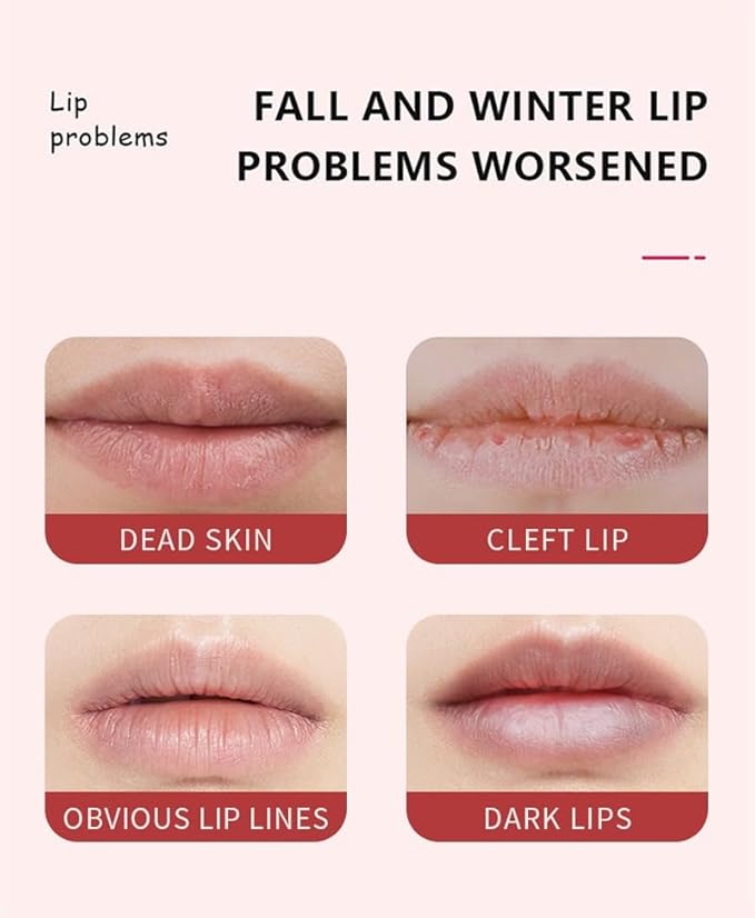 Lip Scrub, Lip Scrubs Exfoliator, Sugar Lip Polish, Lip Exfoliator Scrubber for Chapped and Dry Lips, Lip Moisturizer, Lip Care Products, (2 strawberries)