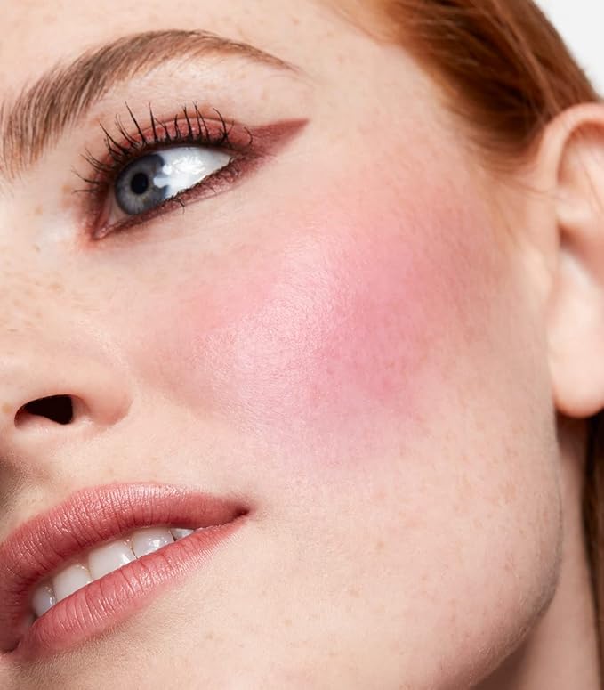 MAKE Beauty Heat Stroke Cream Blush Stick for Cheeks with Natural Hydrating Dewy Finish. Creamy Gel Blush Balm - Shade Feverish, Classic Red Cheek Tint