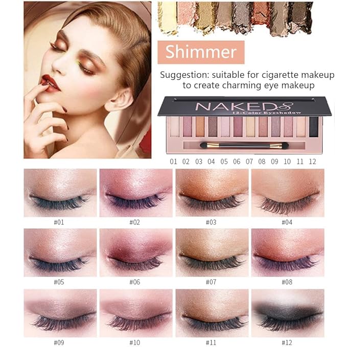 Makeup Kit for Women Full Kit,All in One Makeup Kit,Includes 12 Colors Eyeshadow Palette And multiple cosmetics,Makeup Gift Set for Women &Girls(YYP-NEW)