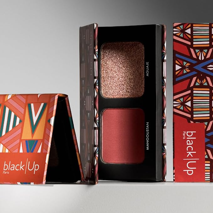 black Up Blush and highlighter duo (WAXDUO01)