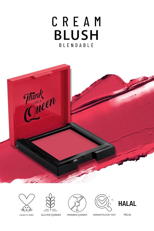 Pastel Cream Blush 48 | Fresh | Healthy & Natural Look | Ligh Weighted Formula | Sebum Control Richly Pigmented | Easily Blendable | Long Lasting | Semi Matte | 0.18 oz.