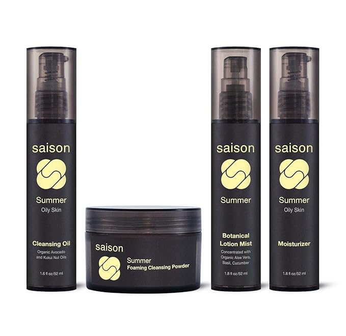 Saison® Summer Face Collection Gift Set | Organic, Natural, Vegan & Cruelty Free Beauty