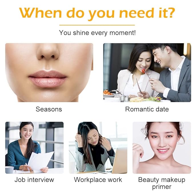 Moisturizing Lip Mask, Hydrating & Prevention Dry and Cracked Lip Scrubs Exfoliator, Lip Exfoliating Sleeping Lip Mask Long Lasting Nourishing Lip Balm