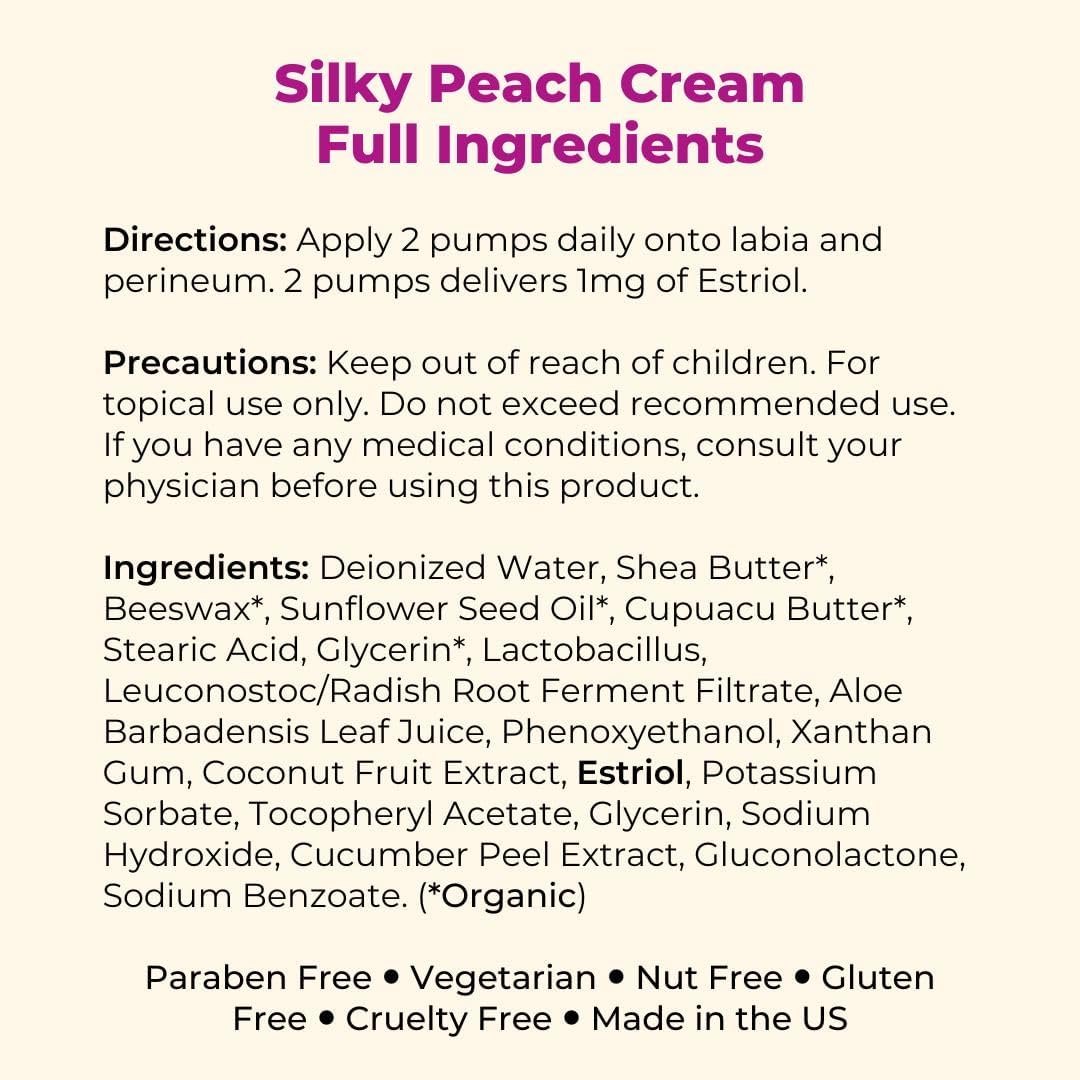 Menopause Rebalancing Bundle: Silky Peach Estriol Cream & Vibrant Third Progesterone Cream for Women. Bioidentical Estrogen & Progesterone for Hot Flashes, Vaginal Dryness, Sleep Issues & Brain Fog
