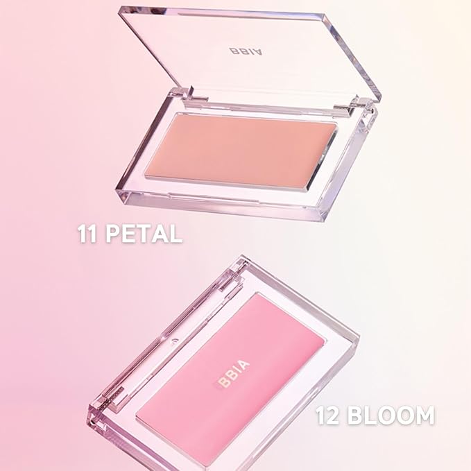 BBIA Ready To Wear Downy Cheek Cream Blush 8 Color - Creamy Blendable & Buildable Blush Dewy Texture & Matte Finish High Pigment Longlasting Lightweight Natural Face Makeup, 0.12oz (09 DOWNY TARO)