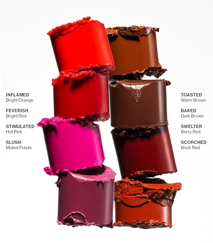 MAKE Beauty Heat Stroke Cream Blush Stick for Cheeks with Natural Hydrating Dewy Finish. Creamy Gel Blush Balm - Shade Spice, Deep Pink Nude Cheek Tint