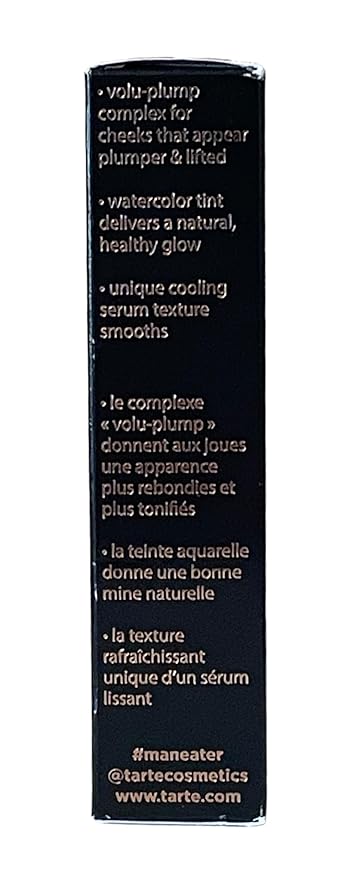 Tarte Maneater Satin Blush Cheek Plump Full Size (Pink, 27OZ)