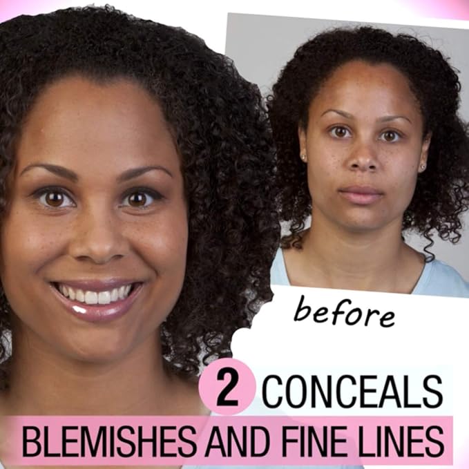 Magic Minerals by Jerome Alexander Jumbo Size Mineral Powder Foundation with Color Correctors, Antioxidant Skincare Formula (Medium)