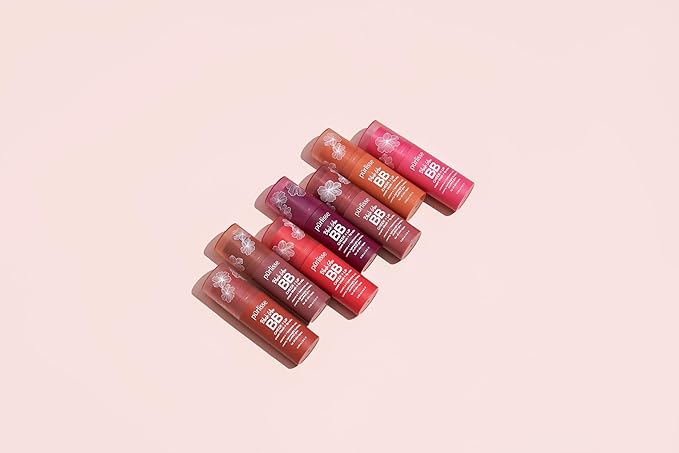 pürlisse Blush Glow BB Lip and Cheek Tint - Hydrating & Buildable 2-in-1 Cream Blush Stick for Cheeks & Lips - Formulated with Nourishing Vitamin E & Hyaluronic Acid - Moving Mauve (.28 oz)