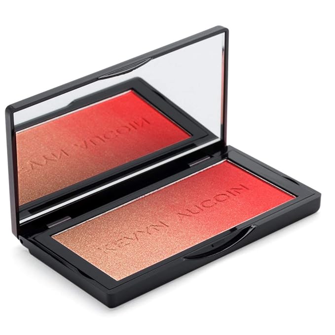 Kevyn Aucoin The Neo-Blush, Sunset: Blush makeup compact. Trio palette of gradient colors. Blends pearl, satin & matte finishes for highlighting cheeks. Personalized looks - natural to pop of color.