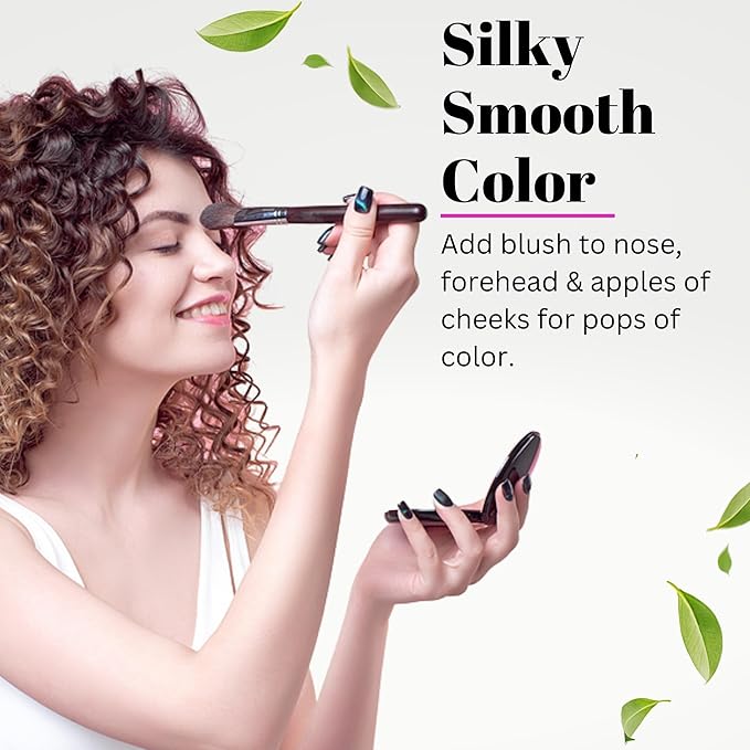 Better'n Ur Cheeks (FLUSH) MINERAL BLUSH | Made in USA | Pressed Powder | Organic | Cruelty Free | Talc Free | Paraben Free | Long Lasting