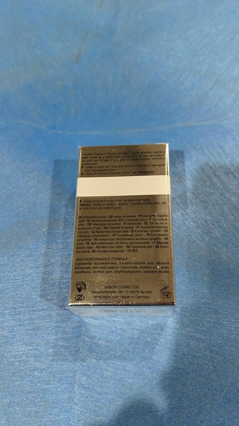 DOCTOR BABOR Lifting RX Comfort Vitamin C Serum, Infused with Hyaluronic Acid to Hydrate & Plump, Even Skin Tone, Reduces Fine Lines & Wrinkles, 20 ml