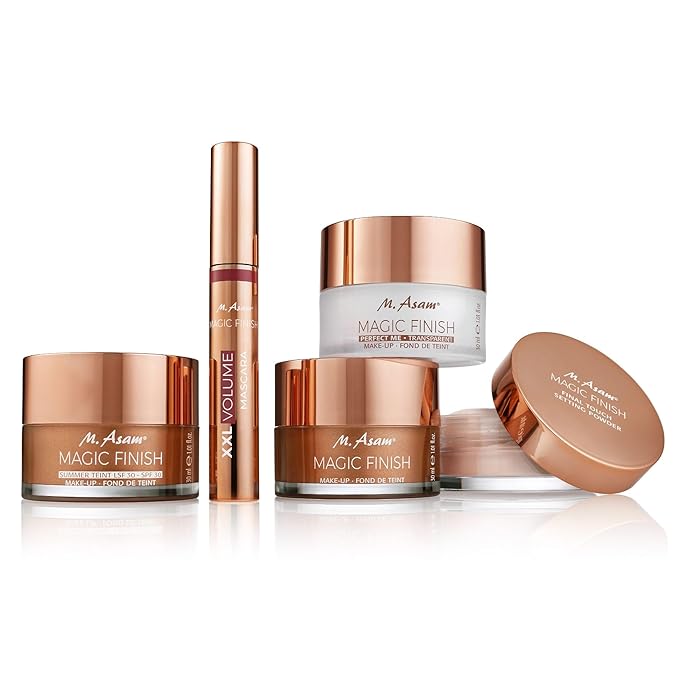 M. Asam Magic Finish Satin Blush Peachy Rose Blush (0.14 Oz) – Make-Up Powder Blush For A Fresh & Radiant Look With Hyaluronic Acid & Ultra-Fine Color Pigments For Fuller Looking Cheeks