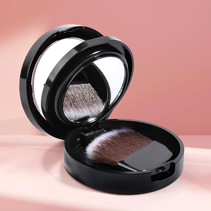 Multi-Purpose Cream Blush for Cheeks & Lip & Eyeshadow, Buildable Lightweight Peach Blush Balm, Ultra Hydrating Cruelty-Free Makeup Blush for Dry/Sensitive Skin, Waterproof Blush, Built-in Brush, Rose