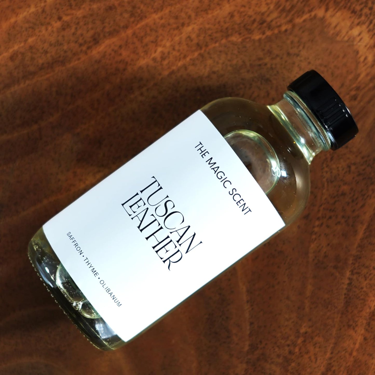 Tuscan Leather Diffuser Oil - Hotel & Home Luxury Scents - Diffuser Oil Scents for Home Designed for Use in All Diffusers - 16.9 fl oz, 500 mL