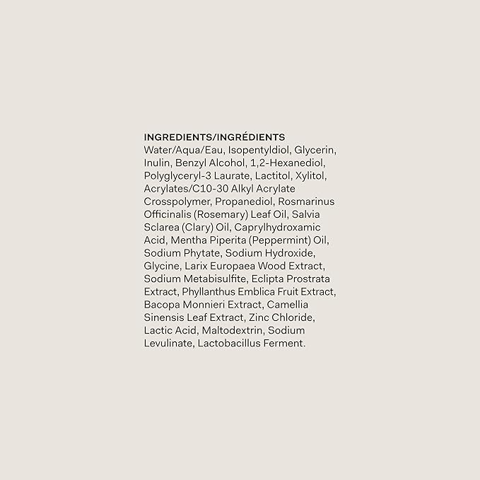 The Nue Co. SUPA THICK Topical Hair Supplement, Supports Hair Growth and Reduces Shedding, Scalp Serum for Hair Density, Vegan, 4 oz / 100 mL