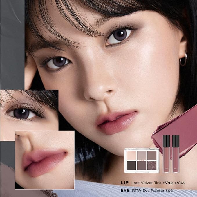 BBIA Last Velvet Tint - Soft & Creamy Matte Finish Lip Stain, Blur Effect with Velvety Texture, Long-Lasting, High Pigment, Lightweight, Non-Drying, Vegan, Korean Lip Makeup (V43 SO GOOD PLUM)