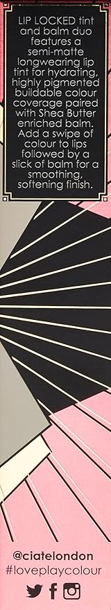 Ciate London Lip Locked Tint and Balm Lip Duo, Sobe/Pink