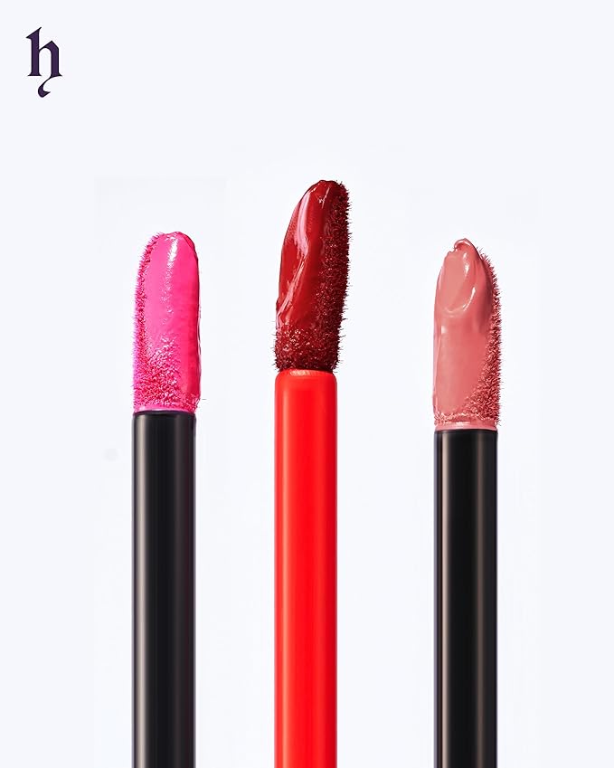 HEVVYMAKEUP Ultra Stay-On Lip Coloring Tint - Vibrant Matte Finish Lip Tint - Long Lasting Airy Weightless Lips with Perfect Fixing - Korean Lip Makeup, Pink Romance, 0.11oz.