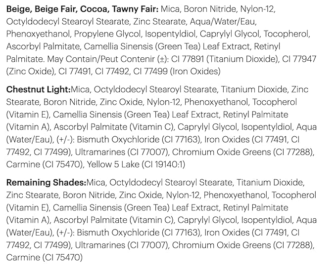 Glo Skin Beauty Pressed Base Powder Foundation Makeup (Chestnut Light) - Flawless Coverage for a Radiant Natural, Second-Skin Finish