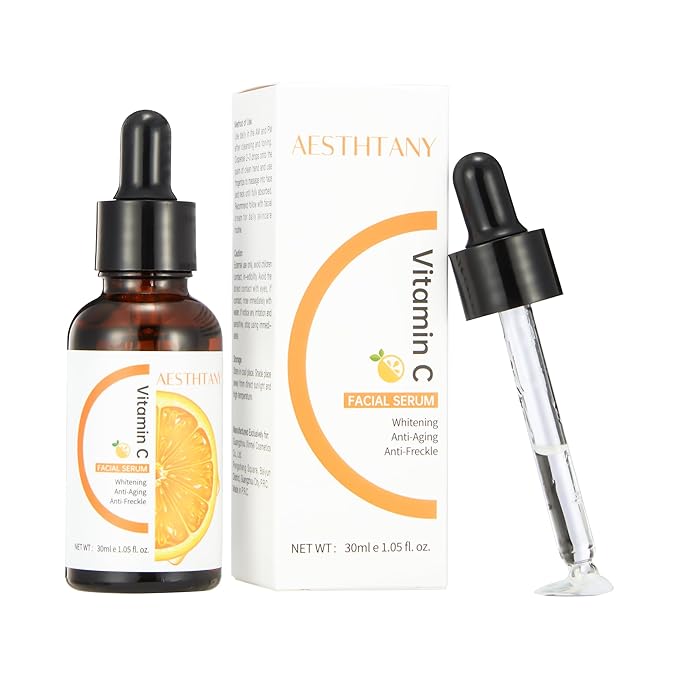 Hydrating Hyaluronic Acid Serum for Face with Vitamin C, Vitamin E | 30ml / 1.06 fl.oz | Daily Moisturizing Face Serum