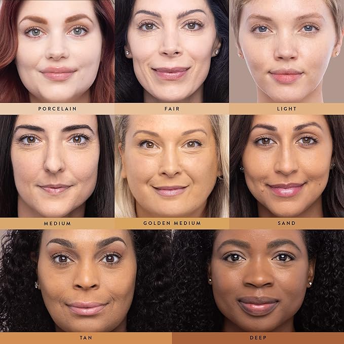 LAURA GELLER NEW YORK Double Take Liquid Foundation | Medium to Full Coverage, Natural Matte Finish, Sand