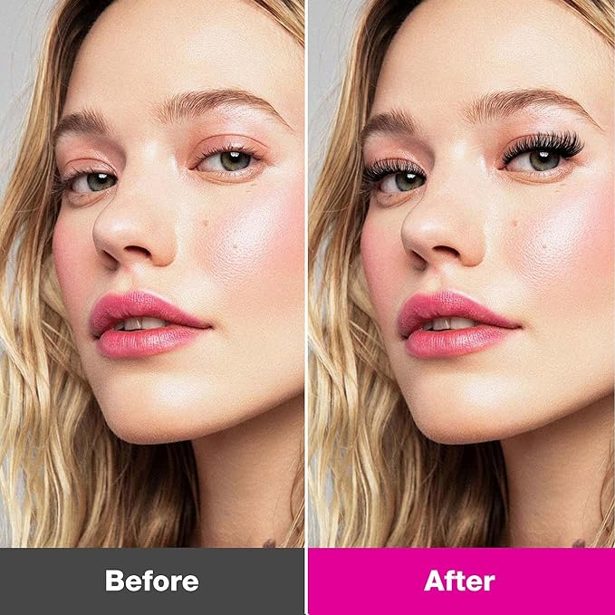 VEYESBEAUTY Lash Clusters Eyelash Extensions Thin & Invisible Band DIY Individual False Eyelashes Newbie's Five-Second Series Wispy Lash Tray for Self-application, Camellia Lashes 8-18mm Mixed Length