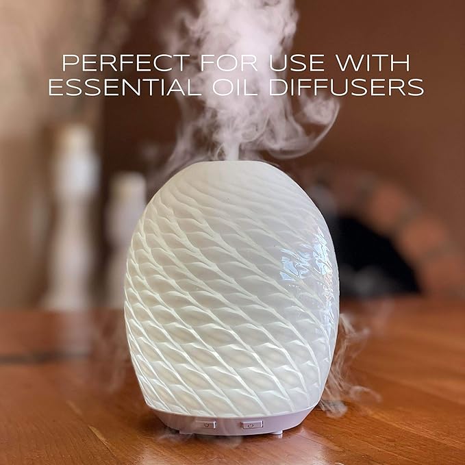 Ola Prima Vanilla Essential Oil 16oz – Therapeutic Grade Big Bottle for Aromatherapy, Diffuser & Candle Making, Vanilla Candle Scent - Essential Oils