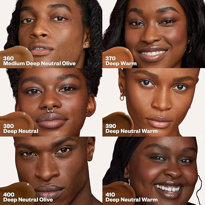 Kosas Revealer Skin-Improving Foundation with SPF 25 Protection -Hydrate, Brighten, Soothe, Plump, Protect Skin - Smoothing Texture, Natural Finish and Clean Formula - Deep Neutral Olive 400