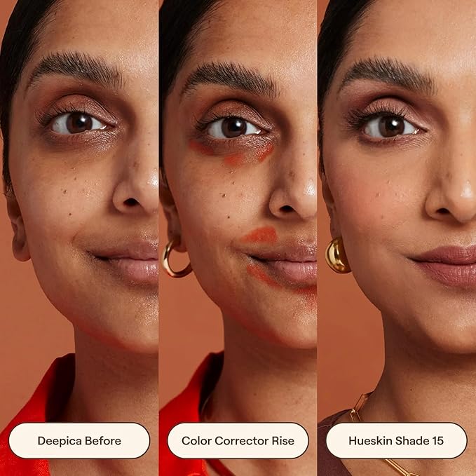 Live Tinted Huestick: All-over Color Corrector Multistick for Brighter, Balanced Skin, Works on Lips, Cheeks, And Eyes, Vitamins C+E Soothes, Heals & Nourishes Damaged Skin - Rise 3g / 0.1oz