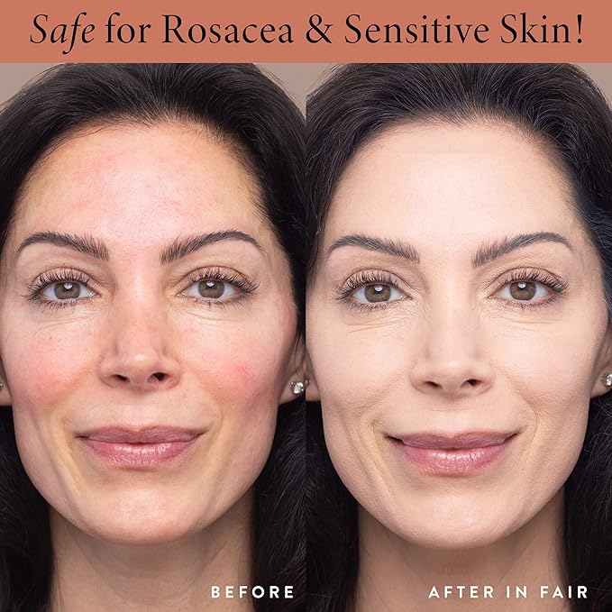 LAURA GELLER Double Take Liquid Foundation | Medium to Full Coverage, Natural Matte Finish, Medium