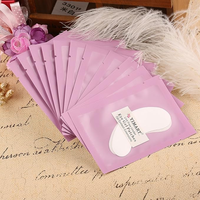 Yimart® Professional Lint Free Under Eye Gel Pad Patches Eyelash Extensions 100 Pairs