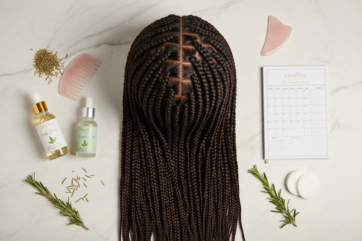 Hair Growth Routine for Protective Hairstyles: Maximize Growth While Protected