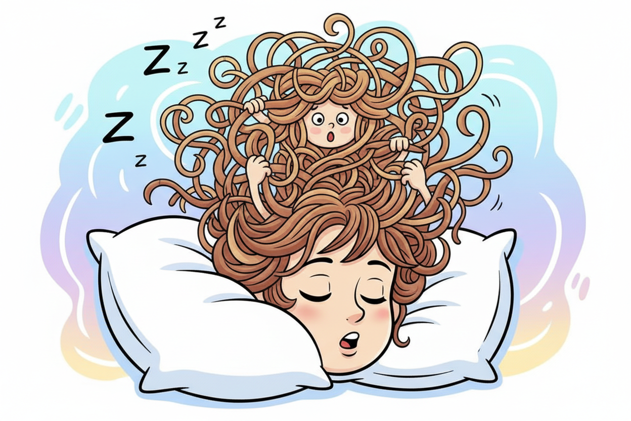 Why Your Hair Gets Tangled During Sleep (And How to Stop It)