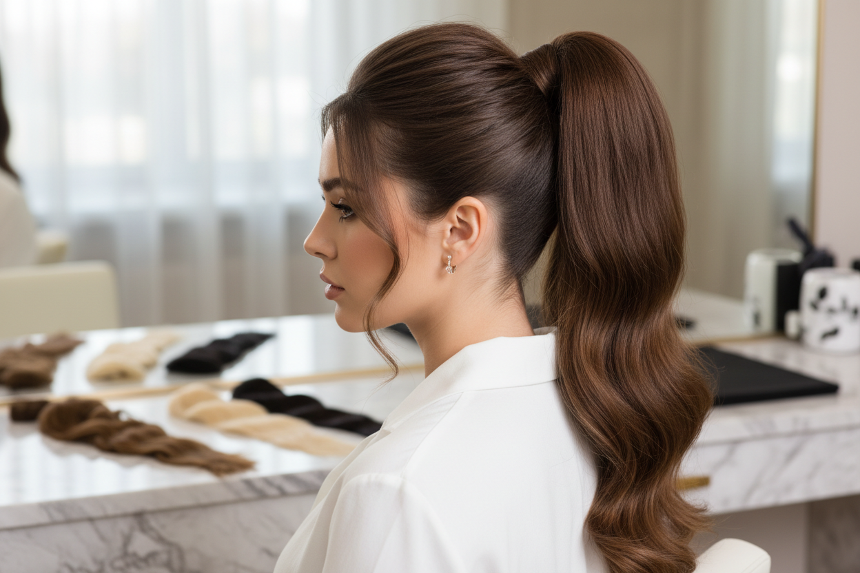 Ponytail Extensions: Instant Glam for Effortless Updos