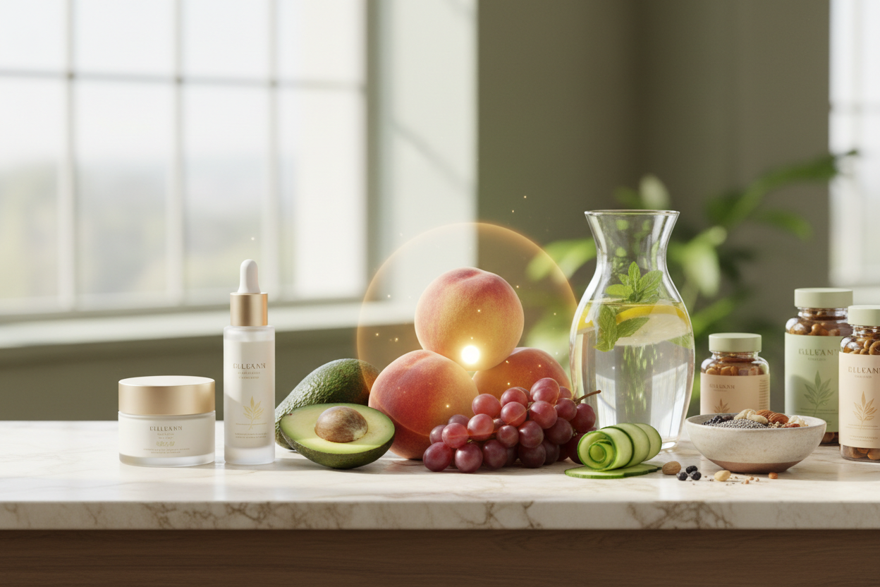 The Glow from Within: Nutrition Meets Skincare