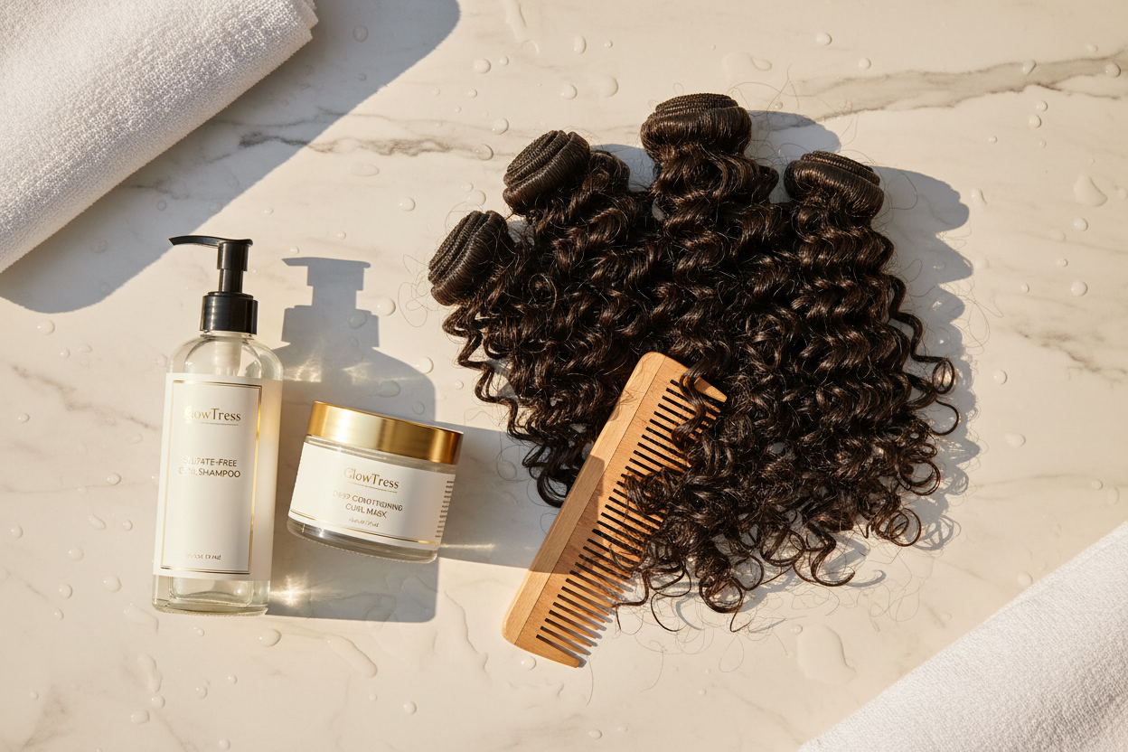 How to Wash Curly Extensions Correctly: Preserve Every Curl