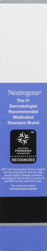 Neutrogena T/Sal Therapeutic Shampoo for Scalp Build-Up Control with Salicylic Acid, Scalp Treatment for Dandruff, Scalp Psoriasis & Seborrheic Dermatitis Relief, 4.5 fl. oz (Pack of 4)