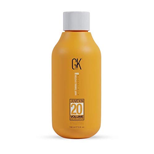 GK HAIR Hair Creme 20 Volume Developer 5 Fl Oz for Hair Coloring Bleach - High-Performance Long Lasting Semi-Permanent Hair Color Toner Dye