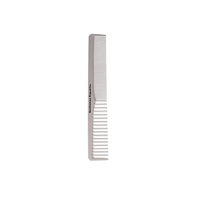 Gentlemen Republic Cutting Comb Men 1 Pc (I0110209) – Made with Carbon Ceramic Material, Lightweight Anti-Slide, Heat Resistant Up to 230°C / 450°F for Professionals & Stylist