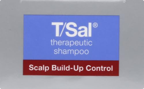 Neutrogena T/Sal Therapeutic Shampoo for Scalp Build-Up Control with Salicylic Acid, Scalp Treatment for Dandruff, Scalp Psoriasis & Seborrheic Dermatitis Relief, 4.5 fl. oz (Pack of 2)