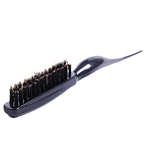 1 Pc Teasing Hair Brush Hair Teasing Comb for Back Combing Lifting and Styling Thin to Create Volume (Black)