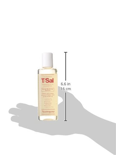 Neutrogena T/Sal Therapeutic Shampoo for Scalp Build-Up Control with Salicylic Acid, Scalp Treatment for Dandruff, Scalp Psoriasis & Seborrheic Dermatitis Relief, 4.5 fl. oz (Pack of 4)
