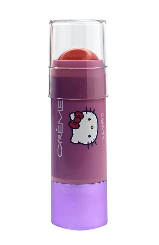 The Crème Shop X HELLO KITTY(PURPLE) 2-IN-1 LIP AND CHEEK TINTED STICK - PRETTY BOW, Pink
